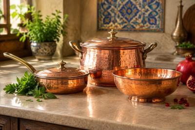 هنر و سلامت در گذر زمان: چرا ظروف مسی انتخاب نهایی است؟