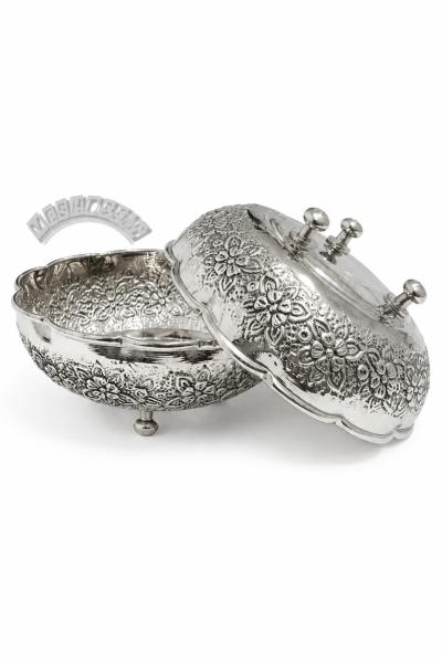 پیاله رز گل کروم 
