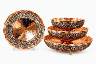 ست پذیرایی سه پایه گلبرگ نانو 